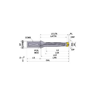 三菱マテリアル（株） 新ヘッド交換式ドリル DXAS-X 新ヘッド交換式ドリル DXAS1800X3F25