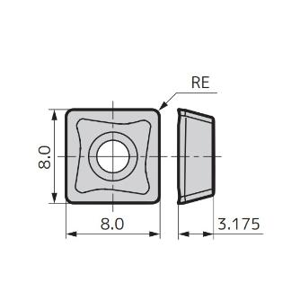 住友電気工業（株） カッタチップ SOMT-G カッタチップ SOMT080308PZER-G ACS3000