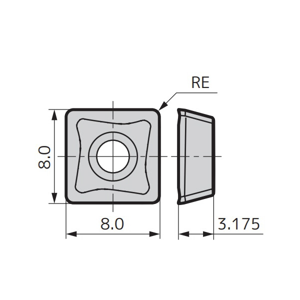 住友電気工業（株） カッタチップ SOMT-G カッタチップ SOMT080308PZER-G ACS3000