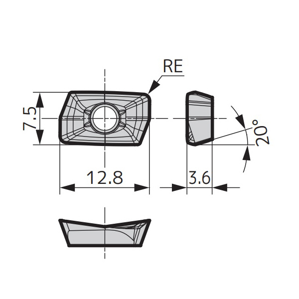 住友電気工業（株） カッタチップ AOMT-H カッタチップ AOMT11T308PEER-H ACS3000