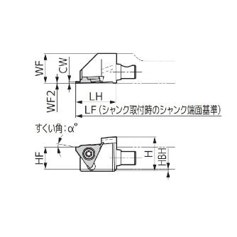住友電気工業（株） クイックチェンジホルダ ヘッド APM16 クイックチェンジホルダ　ヘッド APM16-GWCR-R3J