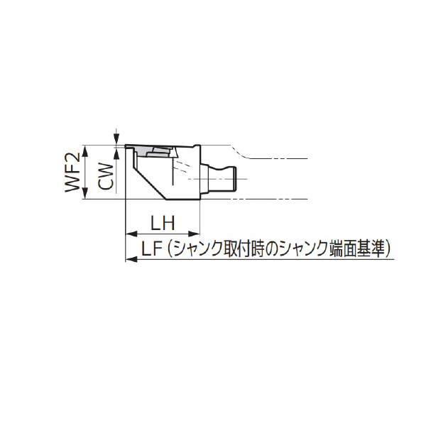住友電気工業（株） クイックチェンジホルダ ヘッド APM12 クイックチェンジホルダ　ヘッド APM12-GWCR16-L3J