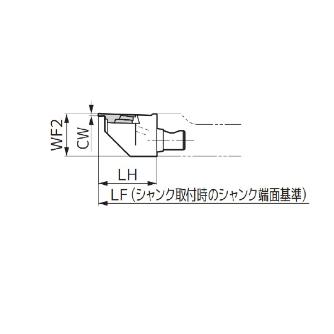 住友電気工業（株） クイックチェンジホルダ ヘッド APM16 クイックチェンジホルダ　ヘッド APM16-GWCR20-L3J