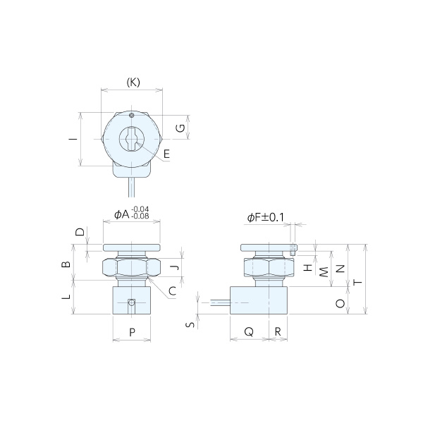 （株）ナベヤ クイックターンクランプ センサー付カムベース 薄板用 QTB-TSS クイックターンクランプ　薄板用 QTB08TSS