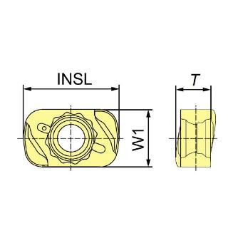 （株）ＭＯＬＤＩＮＯ カッタ用インサート ENMU カッタ用インサート ENMU0603ER-C JS4160