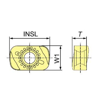 （株）ＭＯＬＤＩＮＯ カッタ用インサート ENMU カッタ用インサート ENMU0603ER-B JS4160