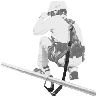 （株）ＴＪＭデザイン ハーネス用ランヤード シングル ハーネス用ランヤード　シングル A4JR150-G2-T2