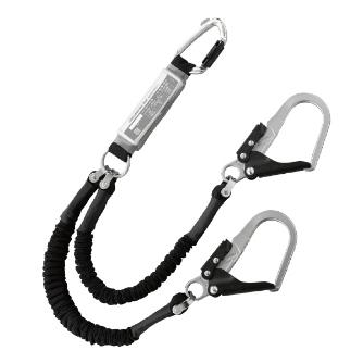 （株）ＴＪＭデザイン ハーネス用ランヤード ダブル ハーネス用ランヤード　ダブル A4JR150-WG2-T2