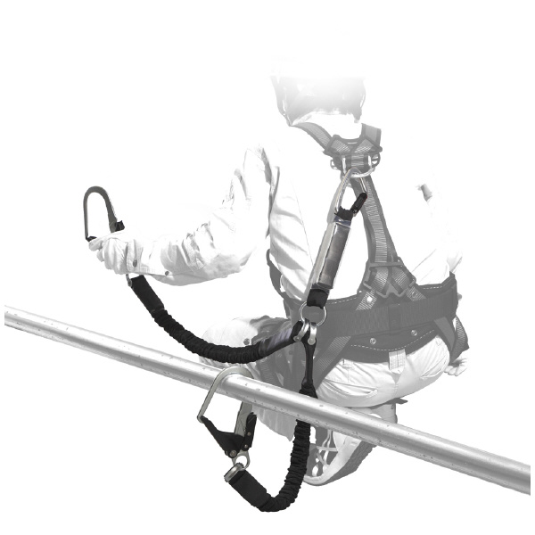 （株）ＴＪＭデザイン ハーネス用ランヤード ダブル ハーネス用ランヤード　ダブル A4JR150-WG2-T2