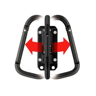 （株）ＴＪＭデザイン セフ工具ホルダースチールスリムカラビナ SFSKHI セフ工具ホルダースチールスリムカラビナ小 SFSKHI-CSF