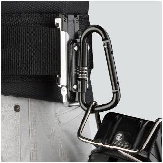 （株）ＴＪＭデザイン セフ工具ホルダースチールスリムカラビナ SFSKHI セフ工具ホルダースチールスリムカラビナ小 SFSKHI-CSF