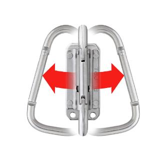 （株）ＴＪＭデザイン セフ工具ホルダーステン カラビナ セフ工具ホルダーステン　スリムカラビナ小 SFSKHS-CSF