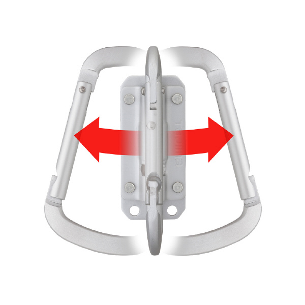 （株）ＴＪＭデザイン セフ工具ホルダーアルミ スリムカラビナ SFSKHA セフ工具ホルダーアルミ　スリムカラビナ小 SFSKHA-CSF