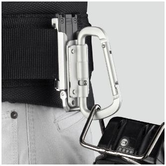 （株）ＴＪＭデザイン セフ工具ホルダーアルミ スリムカラビナ SFSKHA セフ工具ホルダーアルミ　スリムカラビナ小 SFSKHA-CSF