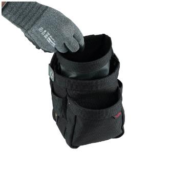 （株）ＴＪＭデザイン セフ腰袋 ナイロンコーデュラ2段 SFKBNC セフ腰袋　ナイロンコーデュラ２段極小 SFKBNC-2SS