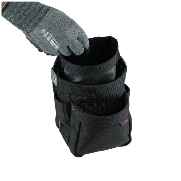 （株）ＴＪＭデザイン セフ腰袋 ナイロンコーデュラ2段 SFKBNC セフ腰袋　ナイロンコーデュラ２段極小 SFKBNC-2SS