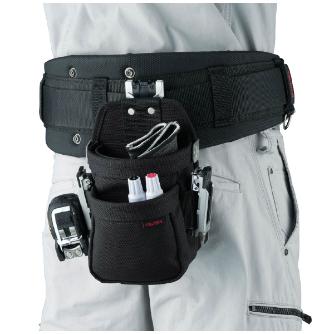 （株）ＴＪＭデザイン セフ腰袋 ナイロンコーデュラ2段 SFKBNC セフ腰袋　ナイロンコーデュラ２段極小 SFKBNC-2SS