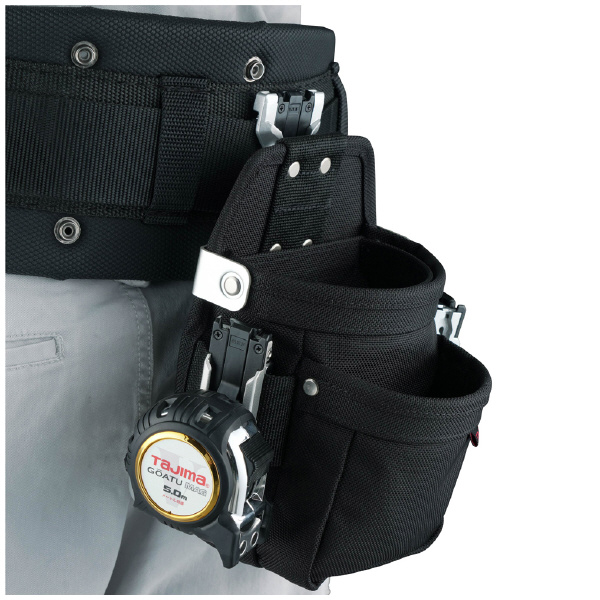 （株）ＴＪＭデザイン セフ腰袋 ナイロンコーデュラ2段 SFKBNC セフ腰袋　ナイロンコーデュラ２段極小 SFKBNC-2SS