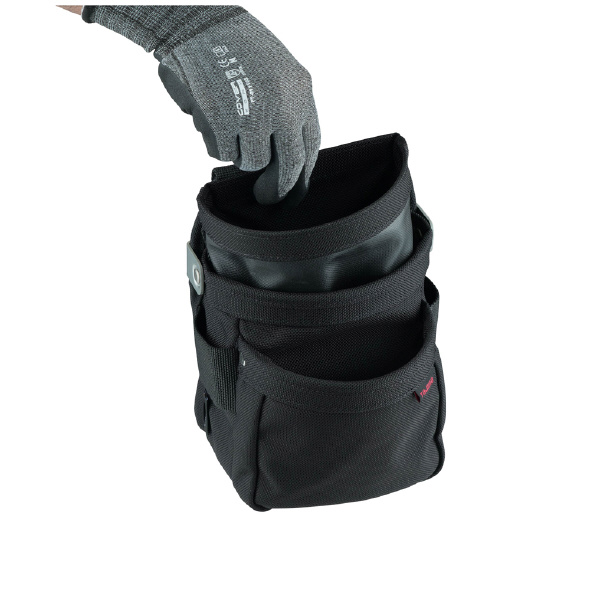 （株）ＴＪＭデザイン セフツイン腰袋 ナイロンコーデュラ2段 SFKBNC セフツイン腰袋　ナイロンコーデュラ２段小 SFKBNC-2S2H