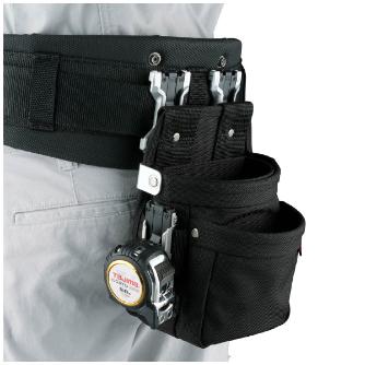 （株）ＴＪＭデザイン セフツイン腰袋 ナイロンコーデュラ2段 SFKBNC セフツイン腰袋　ナイロンコーデュラ２段小 SFKBNC-2S2H