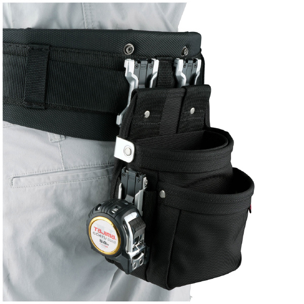 （株）ＴＪＭデザイン セフツイン腰袋 ナイロンコーデュラ2段 SFKBNC セフツイン腰袋　ナイロンコーデュラ２段小 SFKBNC-2S2H