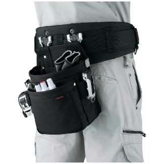 （株）ＴＪＭデザイン セフツイン腰袋 ナイロンコーデュラ2段 SFKBNC セフツイン腰袋　ナイロンコーデュラ２段中 SFKBNC-2M2H