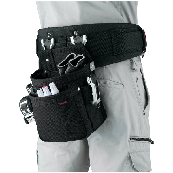 （株）ＴＪＭデザイン セフツイン腰袋 ナイロンコーデュラ2段 SFKBNC セフツイン腰袋　ナイロンコーデュラ２段中 SFKBNC-2M2H