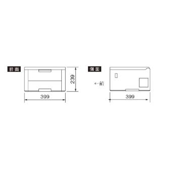 ブラザー工業（株） A4カラーレーザープリンター耐久P10 HL Ａ４カラーレーザープリンター HL-L3240CDW