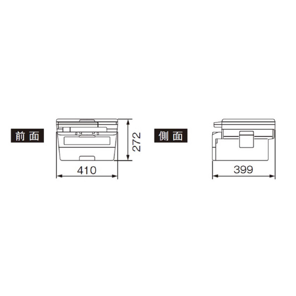 ブラザー工業（株） A4モノクロレーザー複合機耐久P5 DCP Ａ４モノクロレーザー複合機 DCP-L2600DW