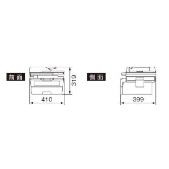 ブラザー工業（株） A4モノクロレーザー複合機耐久P5 DCP Ａ４モノクロレーザー複合機 DCP-L2660DW