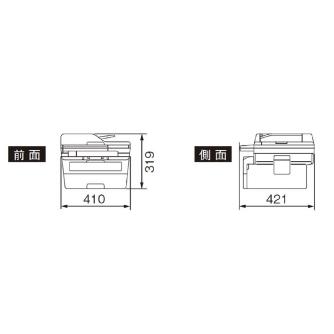 ブラザー工業（株） A4モノクロレーザー複合機耐久P5 MFC Ａ４モノクロレーザー複合機 MFC-L2880DW