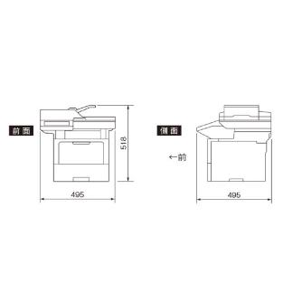 ブラザー工業（株） A4モノクロレーザー複合機耐久P60 MFC Ａ４モノクロレーザー複合機 MFC-L6820DW