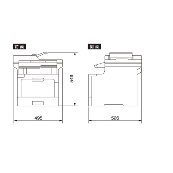 ブラザー工業（株） A4カラーレーザー複合機耐久P20 MFC Ａ４カラーレーザー複合機 MFC-L9570CDW