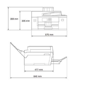 ブラザー工業（株） A3インクジェット複合機最大給紙350 MFC Ａ３インクジェット複合機 MFC-J7100CDW