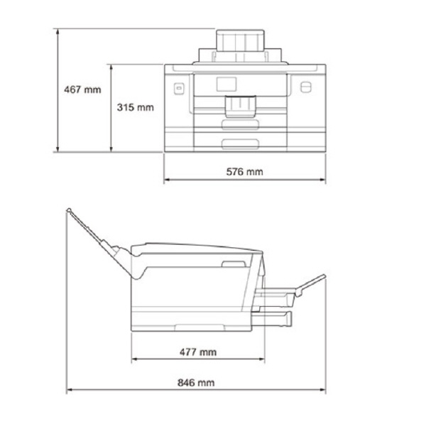 ブラザー工業（株） A3インクジェットプリンター最大給紙600 HL-J Ａ３インクジェットプリンター HL-J7010CDW