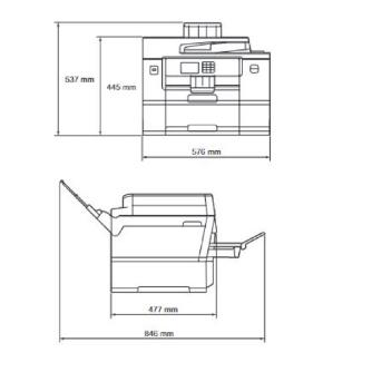 ブラザー工業（株） A3インクジェット複合機最大給紙850 MFC Ａ３インクジェット複合機 MFC-J7700CDW