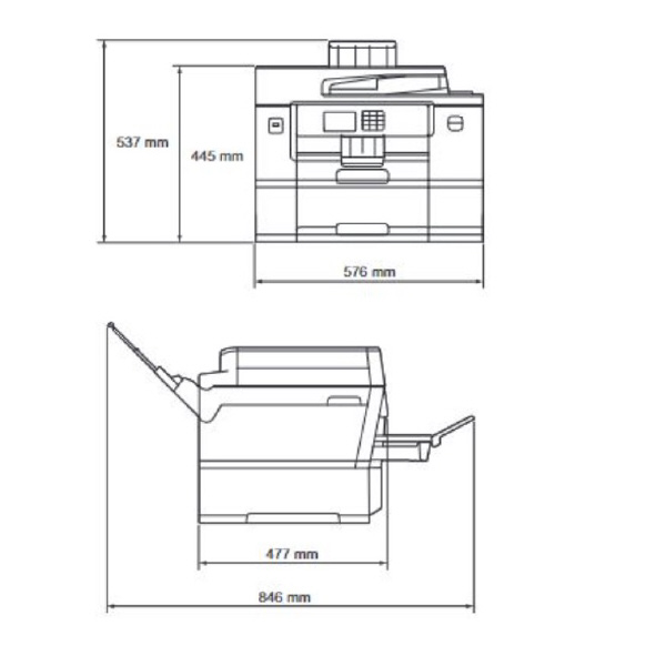 ブラザー工業（株） A3インクジェット複合機最大給紙850 MFC Ａ３インクジェット複合機 MFC-J7700CDW