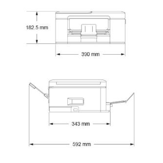 ブラザー工業（株） A4インクジェット複合機最大給紙151 DCP Ａ４インクジェット複合機 DCP-J929N-W