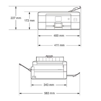 ブラザー工業（株） A4インクジェット複合機最大給紙101 DCP Ａ４インクジェット複合機 DCP-J1800N