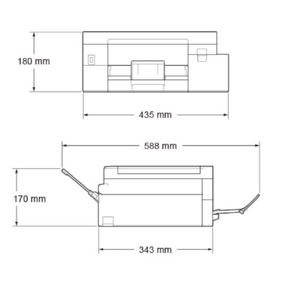 ブラザー工業（株） A4インクジェット複合機最大給紙151 MFC-N Ａ４インクジェット複合機 MFC-J4450N