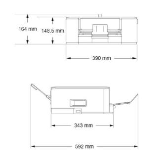 ブラザー工業（株） A4インクジェット複合機最大給紙151 MFC Ａ４インクジェット複合機 MFC-J742DWN