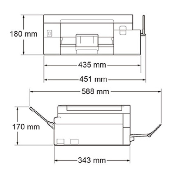 ブラザー工業（株） A4インクジェット複合機最大給紙151 MFC Ａ４インクジェット複合機 MFC-J4950DN