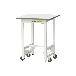 山金工業（株） ワークテーブル150シリーズ　ワンタッチ移動タイプ　SUPU ワークテーブル１５０シリーズ　移動式 SUPU-660-WW
