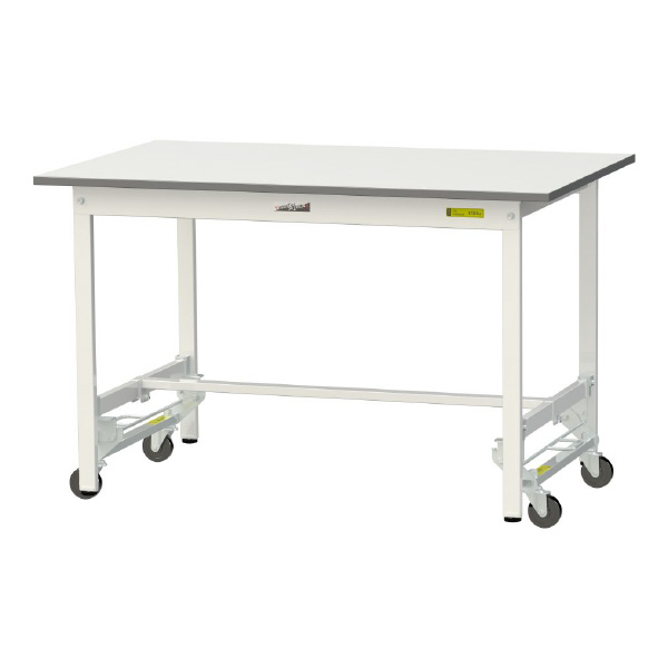 山金工業（株） ワークテーブル150シリーズ　ワンタッチ移動タイプ　SUPU ワークテーブル１５０シリーズ　移動式 SUPU-1275-WW