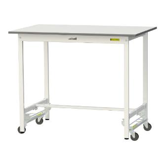 山金工業（株） ワークテーブル150シリーズ　ワンタッチ移動タイプ　SUPUH ワークテーブル１５０シリーズ　移動式 SUPUH-1275-WW