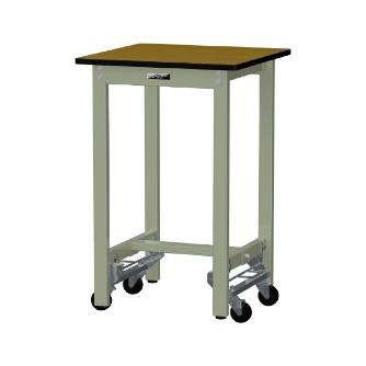 山金工業（株） ワークテーブル300シリーズ ワンタッチ移動タイプ SWPUH ワークテーブル３００シリーズ　移動式 SWPUH-660-MG