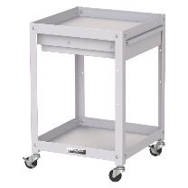 山金工業（株） コンビニワゴン キャビネット付 ゴムキャスター WCLC