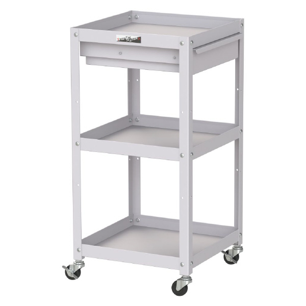 山金工業（株） コンビニワゴン キャビネット付 ゴムキャスター WCLC コンビニワゴン WCLC-3-P