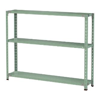 山金工業（株） ボルトレス軽量ラック(150kg/段) H1200 1.5S ボルトレス軽量ラック 1.5S4530-3G