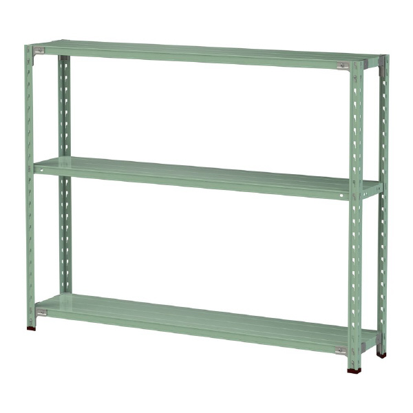 山金工業（株） ボルトレス軽量ラック(150kg/段) H1200 1.5S ボルトレス軽量ラック 1.5S4530-3G